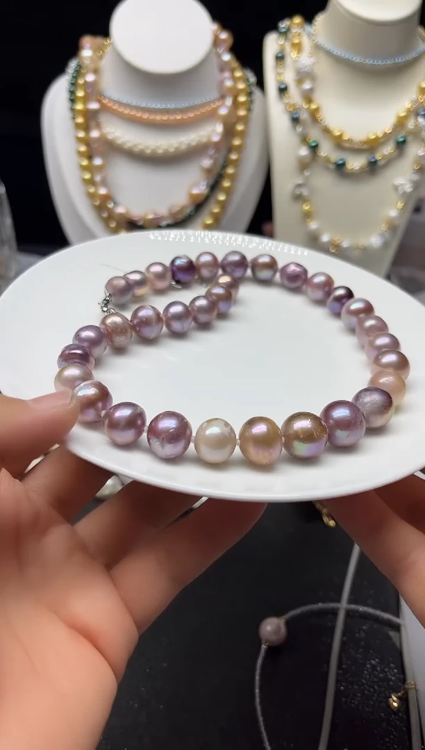 淡水珍珠未镶嵌颈饰多人