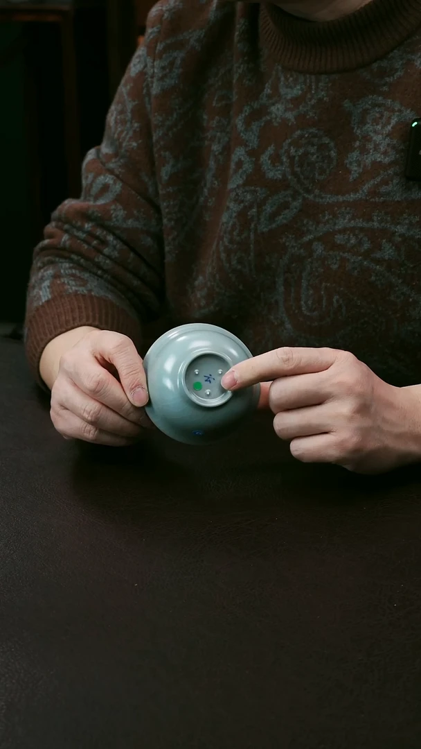 【闪购商品】其他汝官窑微微瑕小碗杯33