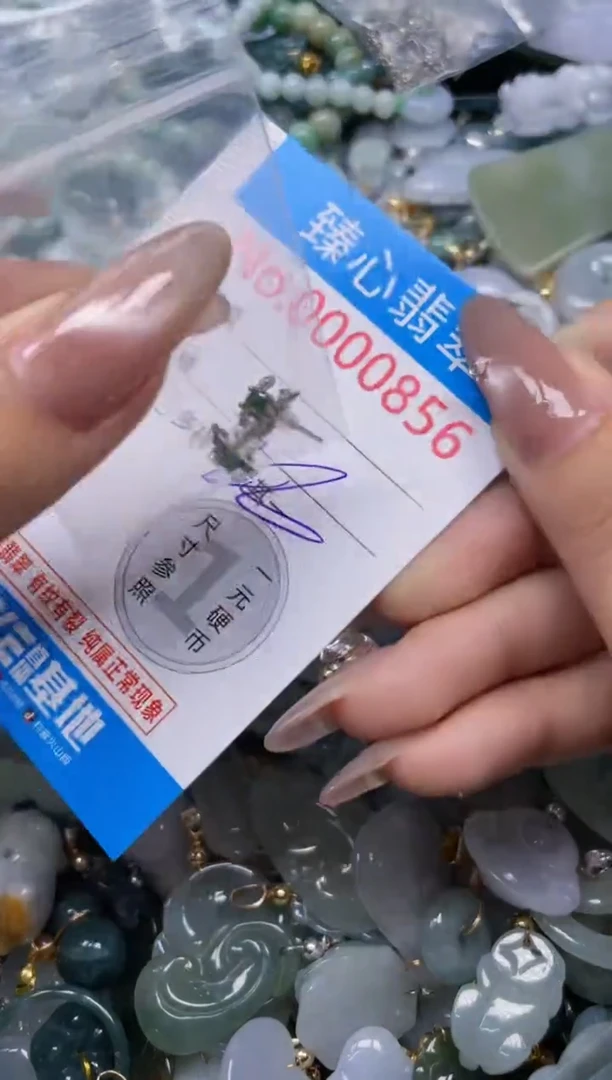 颈饰未镶嵌翡翠856