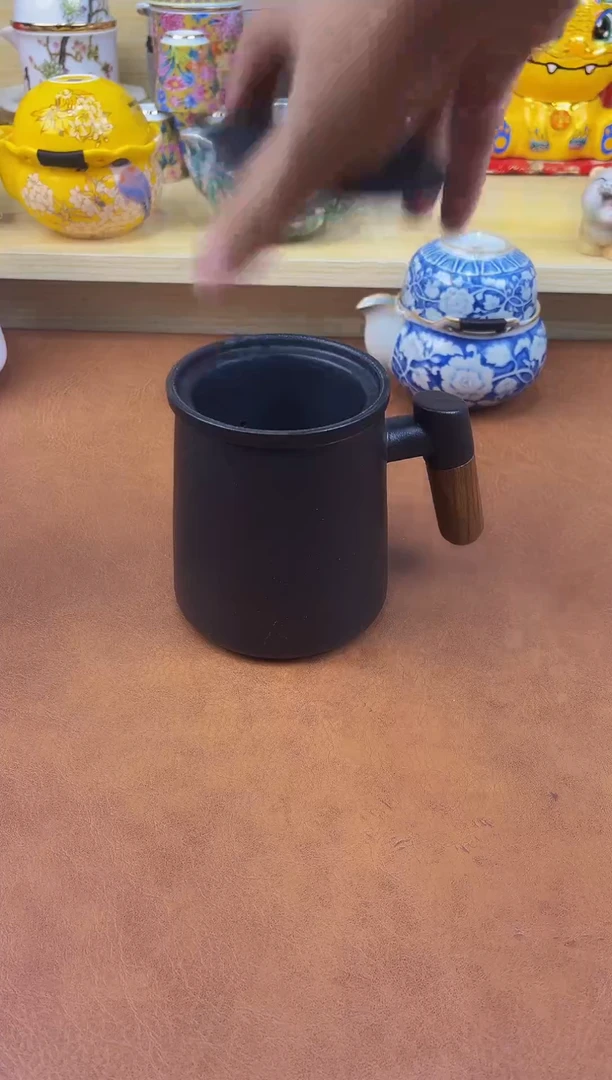 陶瓷茶具摆件旅行套组