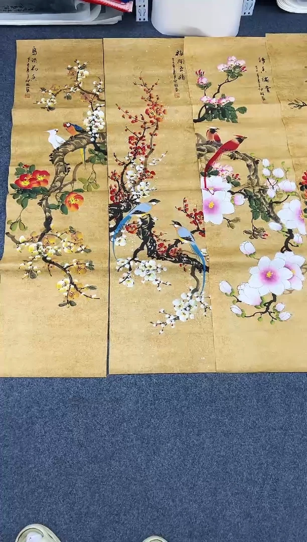 国画国画纯手绘作品欣赏