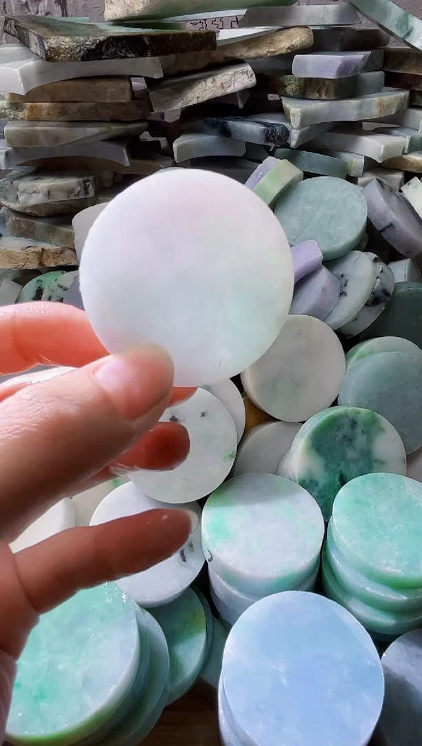 裸石翡翠天然翡翠A货古 南 225