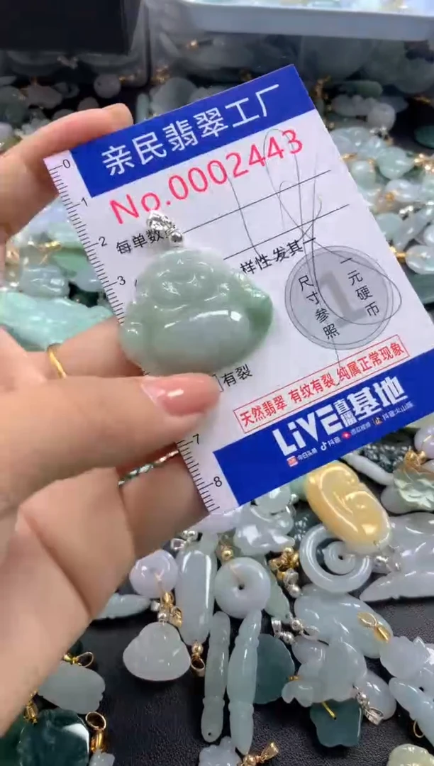 颈饰未镶嵌翡翠2443