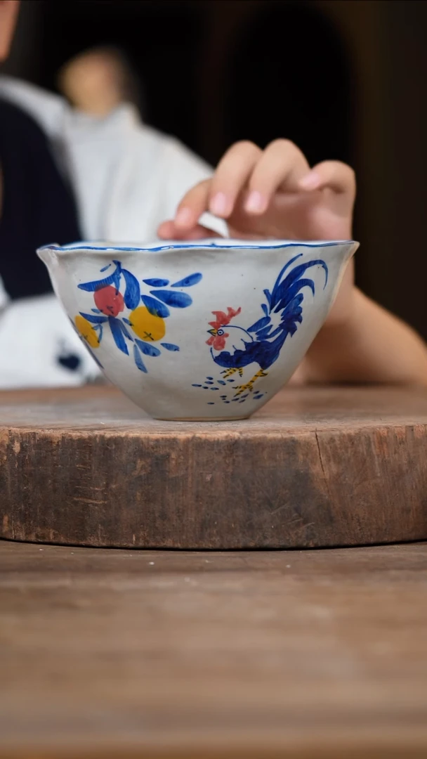 瓷片景德镇高温釉下彩（食品级）