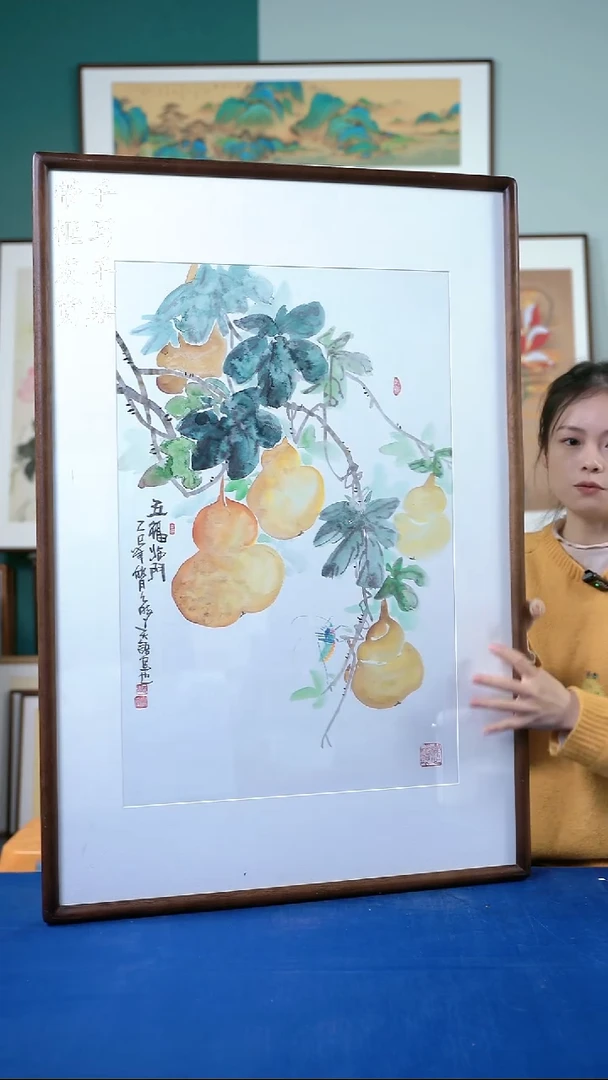 国画127  葫芦 65*95