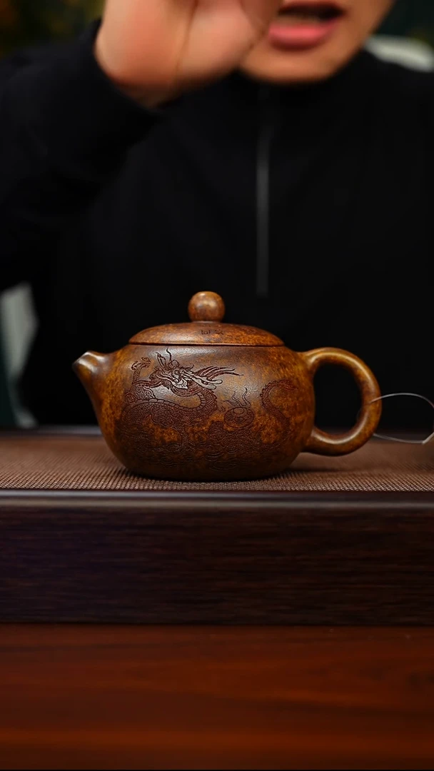 茶壶紫砂原矿紫砂手工茶壶