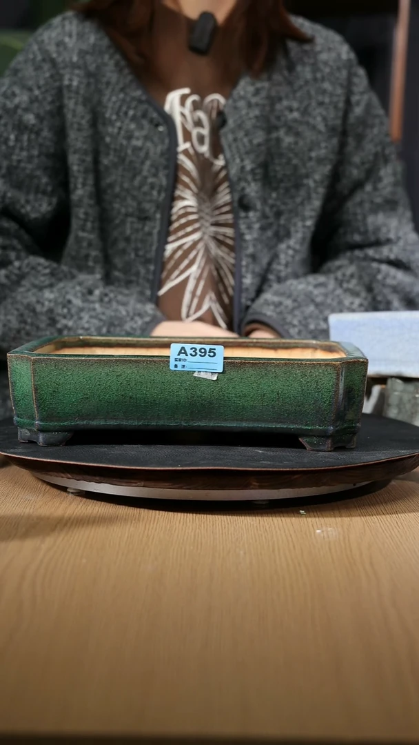 【石湾花盆】11寸倭角长方盆395