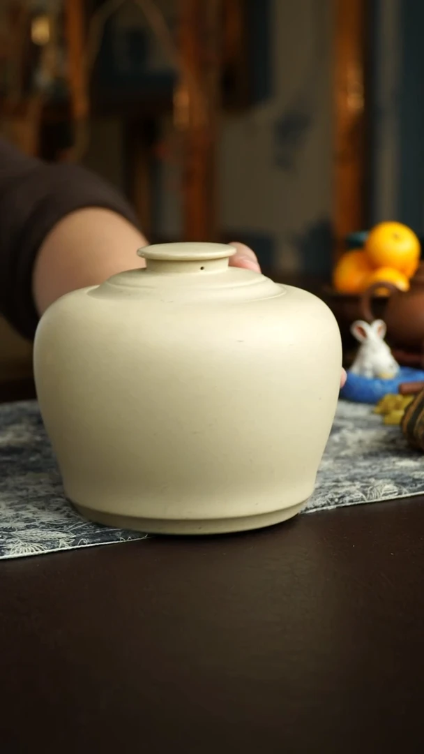 茶杯紫砂2号 微瑕茶叶罐徐群老师 宜兴紫砂原矿作品