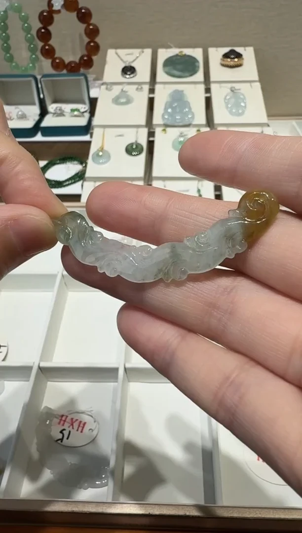 未镶嵌挂件翡翠A货翡翠多样性孤品