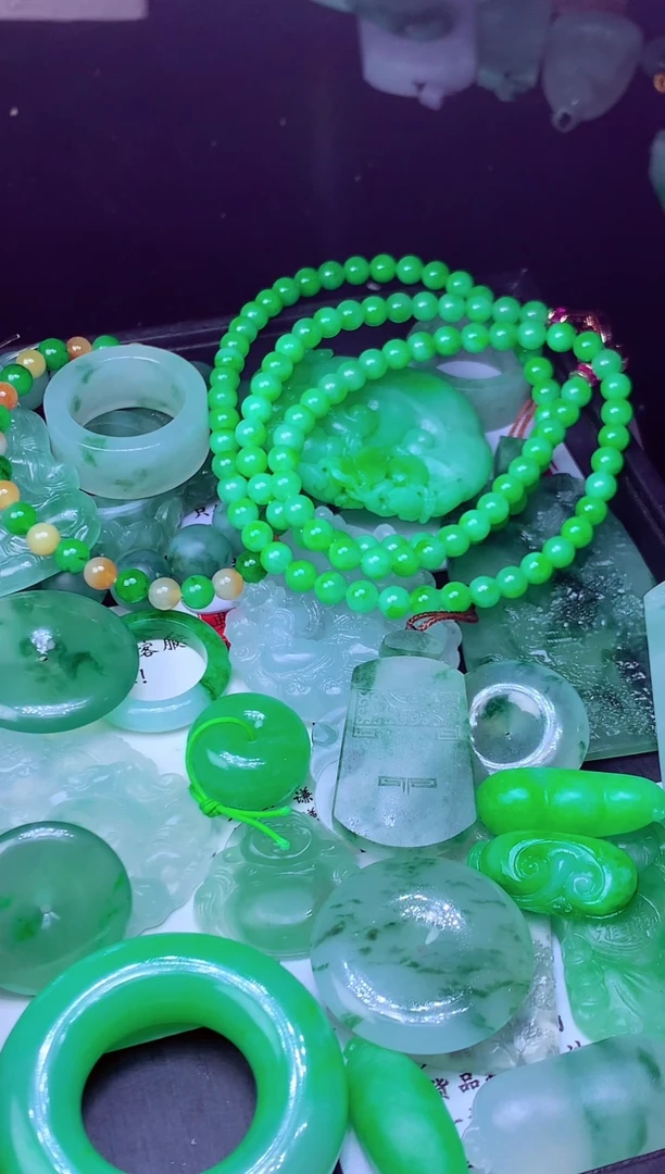 未镶嵌定制翡翠唤*#翡翠毛货定制