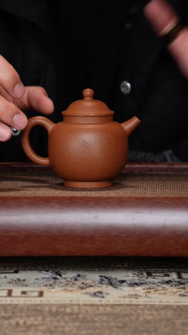 【闪购商品】紫砂茶壶微瑕高巨轮降坡半手工