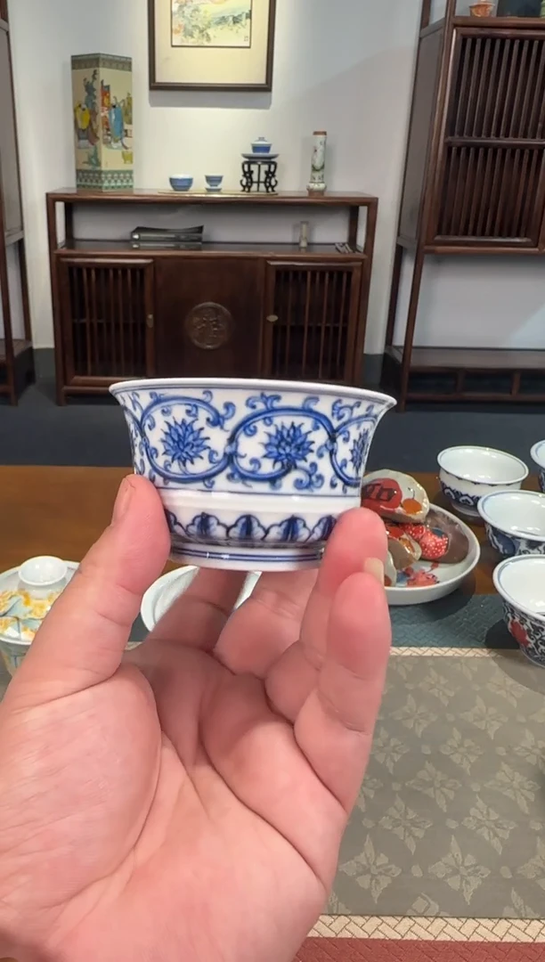 杯子陶景德镇手工手绘陶瓷