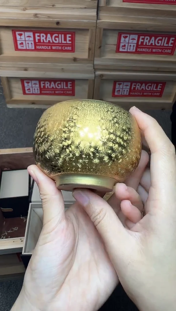 茶盏金钻 建窑建盏主人杯