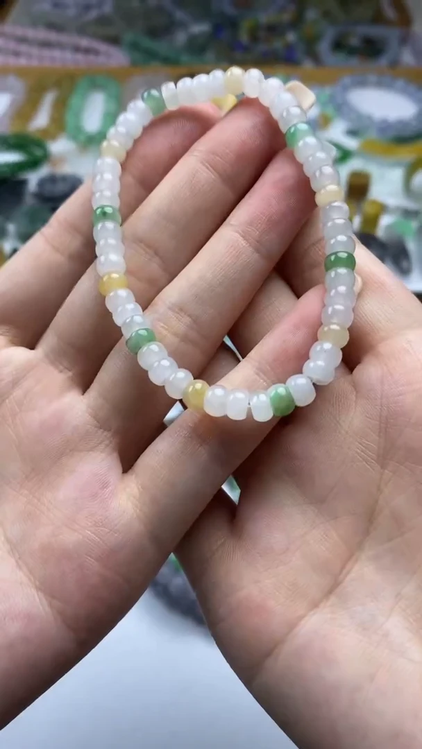 未镶嵌手链翡翠翡翠