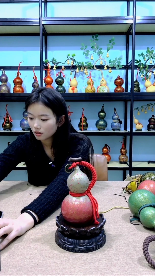 大漆工艺品天然葫芦