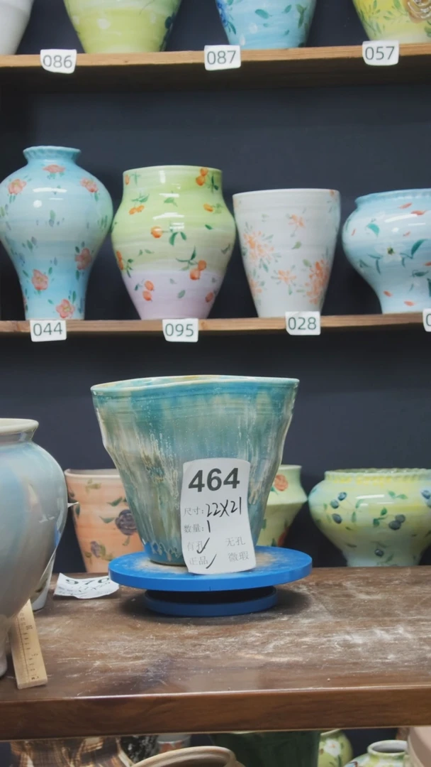 陶瓷景德镇花盆464