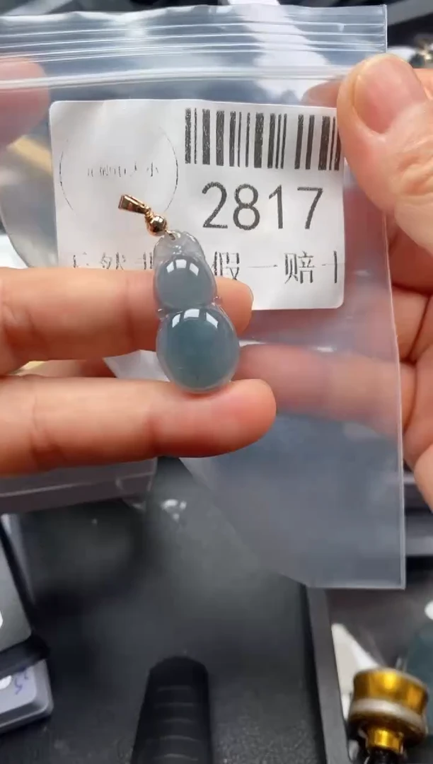 翡翠未镶嵌吊坠(不含链)2817