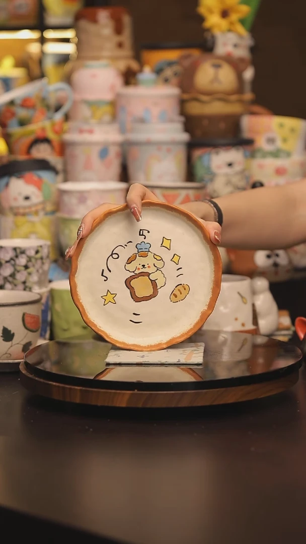 景德镇釉下彩绘设计师款式陶瓷