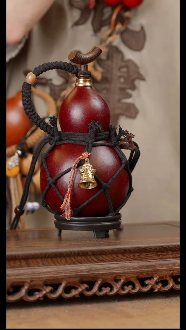 230号精品天然大漆酒葫芦一物一拍~