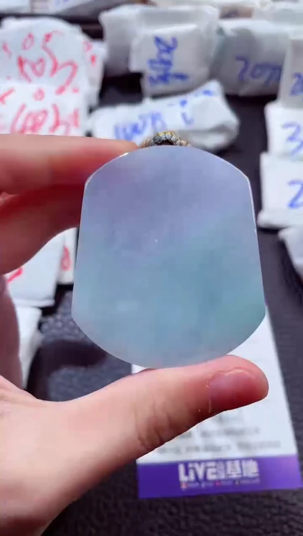 翡翠未镶嵌颈饰00015929