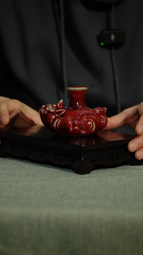 【闪购商品】18-1赑屃盖置(红生手签)