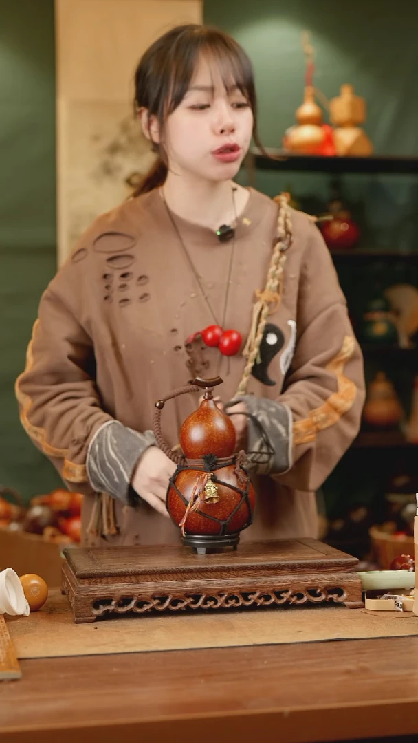 275号精品天然大漆酒葫芦一物一拍~