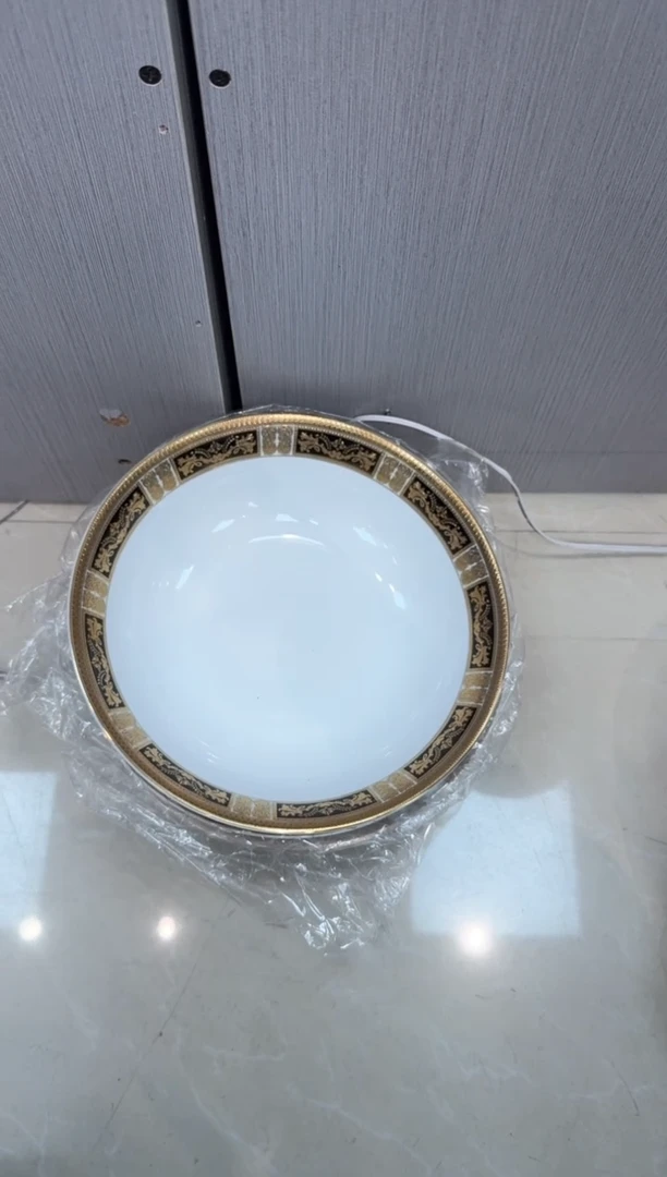 瓷片9英寸汤碗 1个