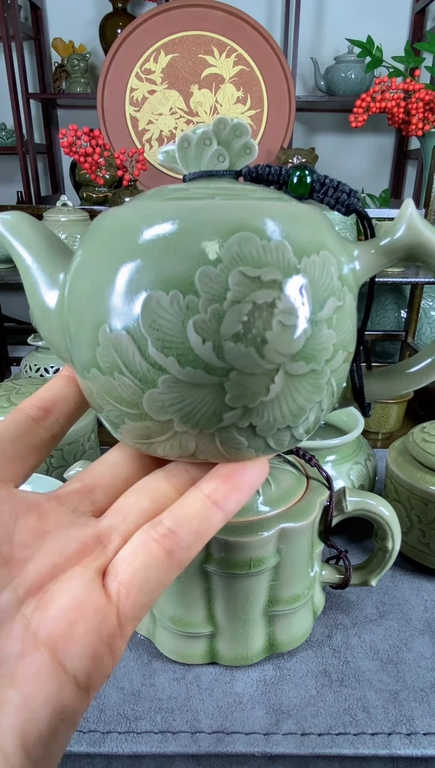 省工王燕利老师 蝶恋花手工茶壶