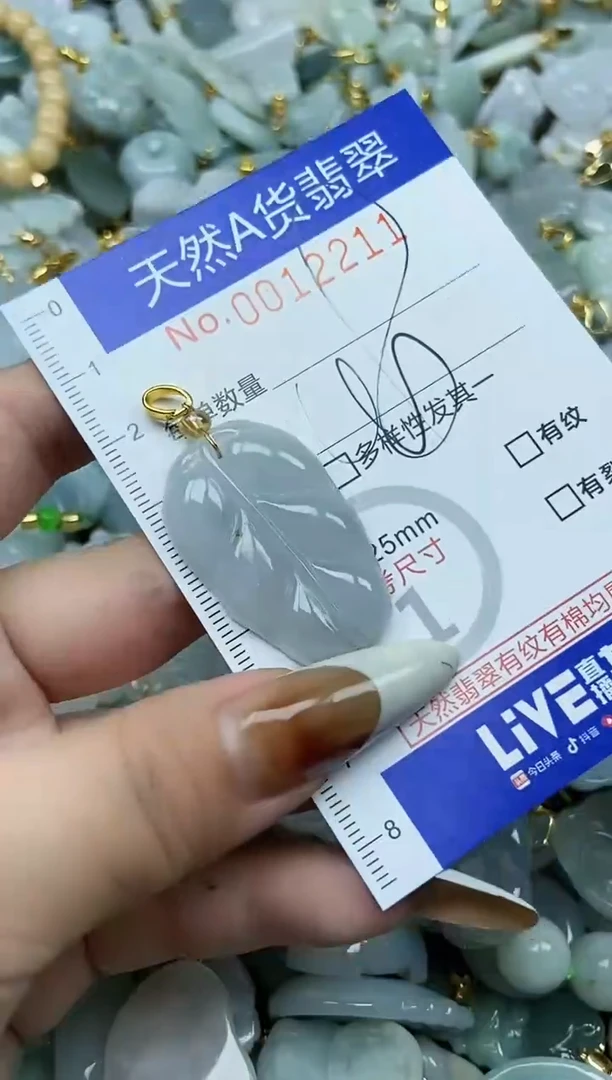 【闪购商品】翡翠颈饰未镶嵌天然A货翡翠