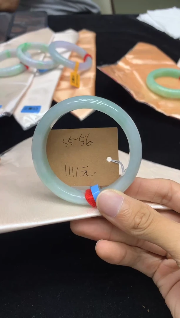 未镶嵌手镯翡翠飞*55-56（48小时鉴赏期）