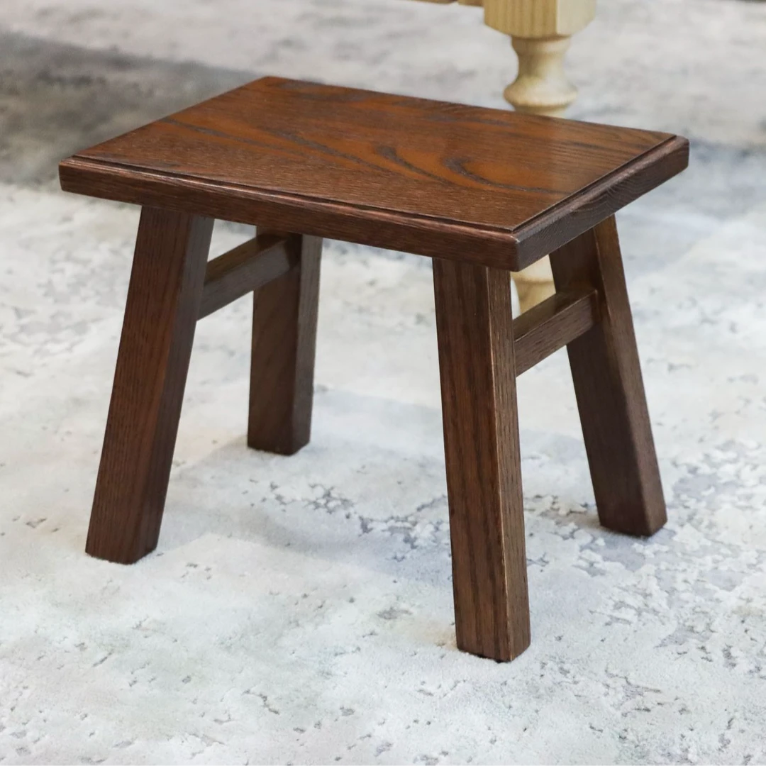 polocyte/保罗赛特美式复古家用实木小板凳 300*220*260