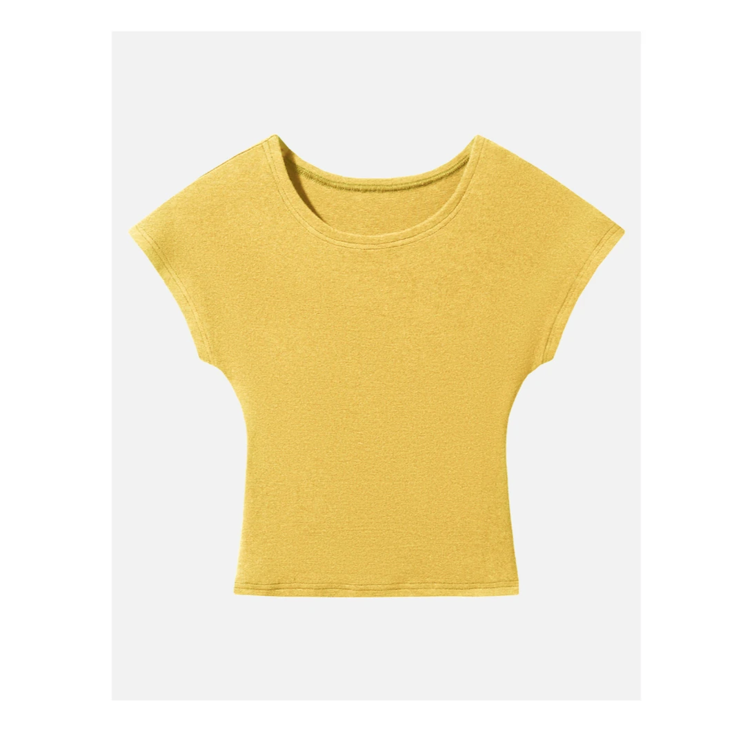 【小依专享】T7F20952H 女士休闲时尚圆领T恤 0952