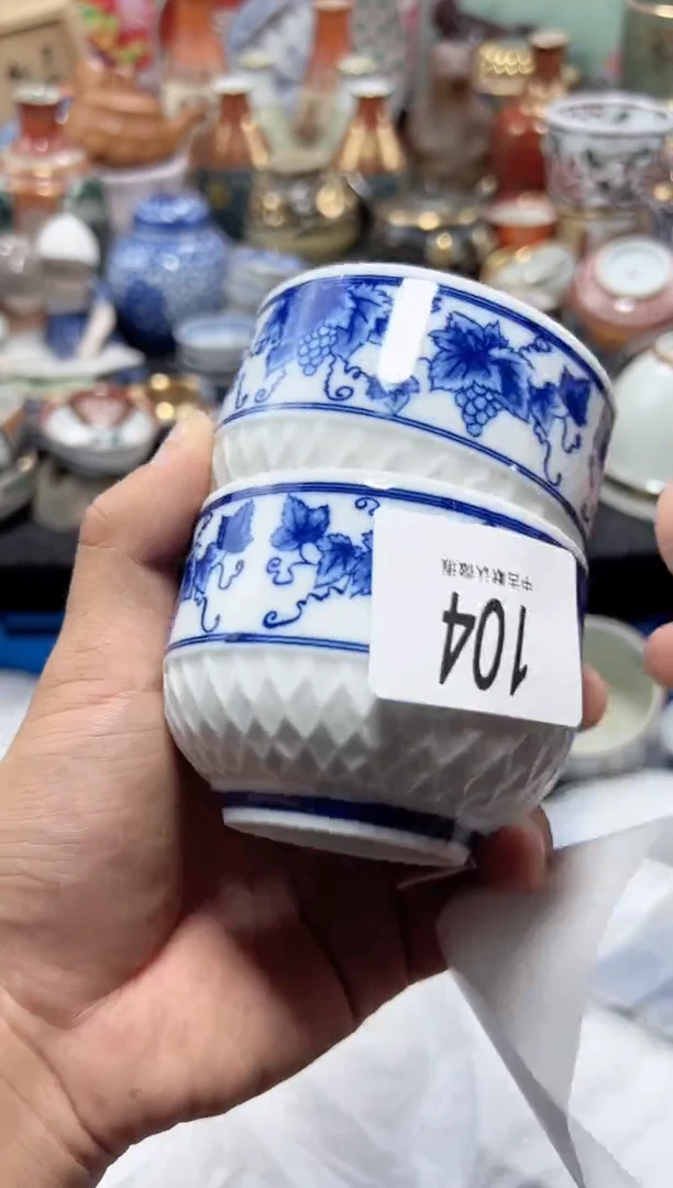 瓷片夏目海外回流瓷器中古品。