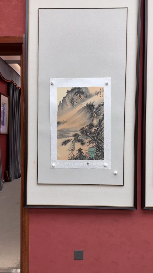 【闪购商品】书法仿古山水寇永泉老师作品