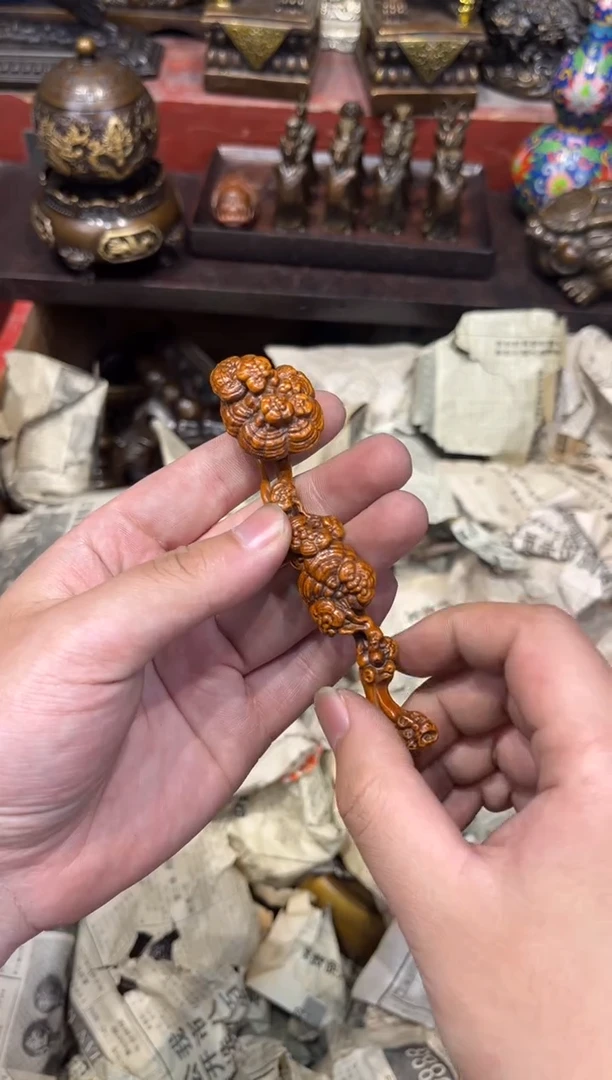 黄杨木E瑞瑞古铜高端精品53