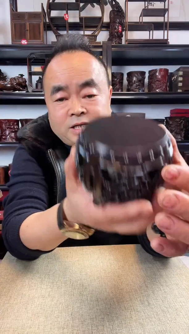 木老李红木工艺品新鼓