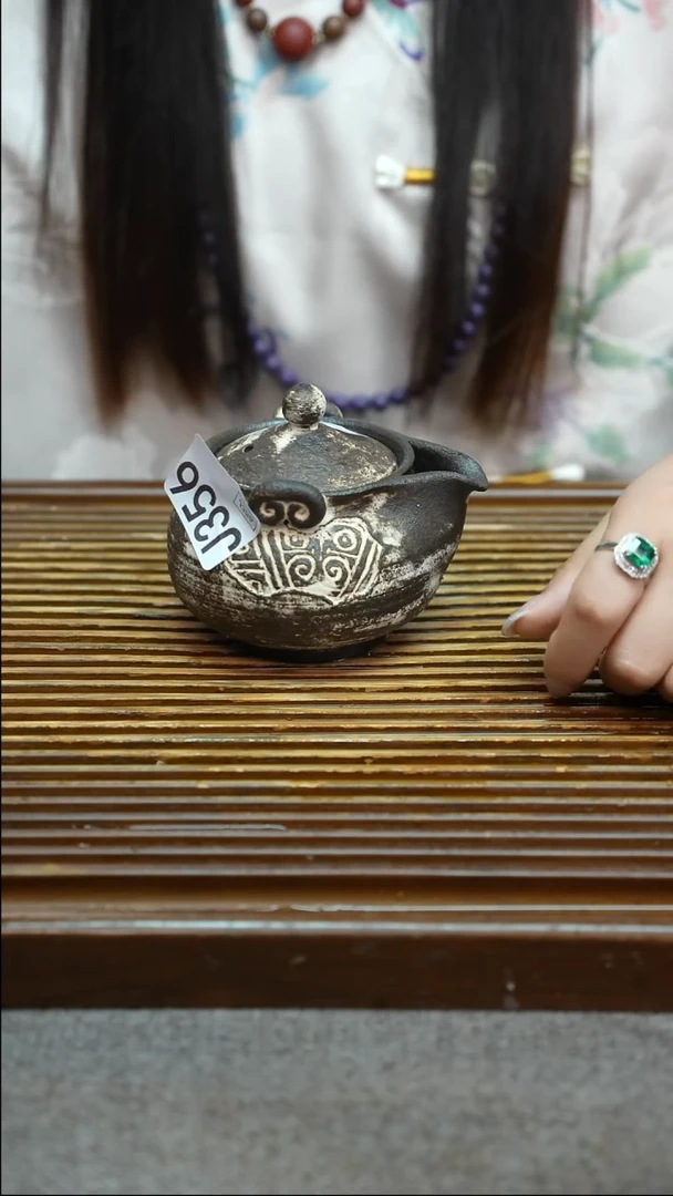 万古烧粗陶手工茶具