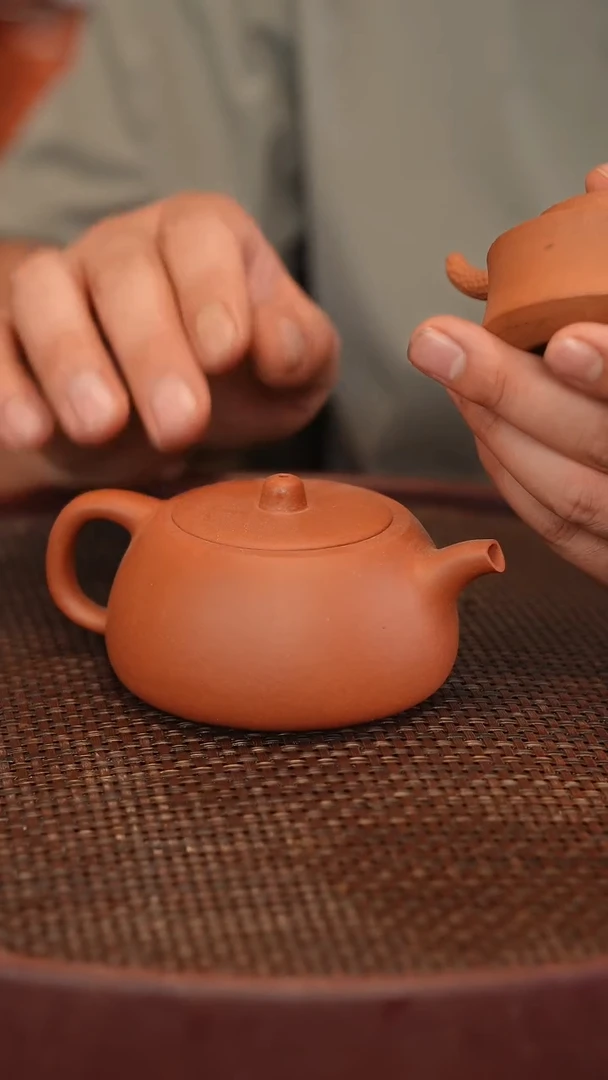 茶壶紫砂原矿手工制作200cc瑕疵