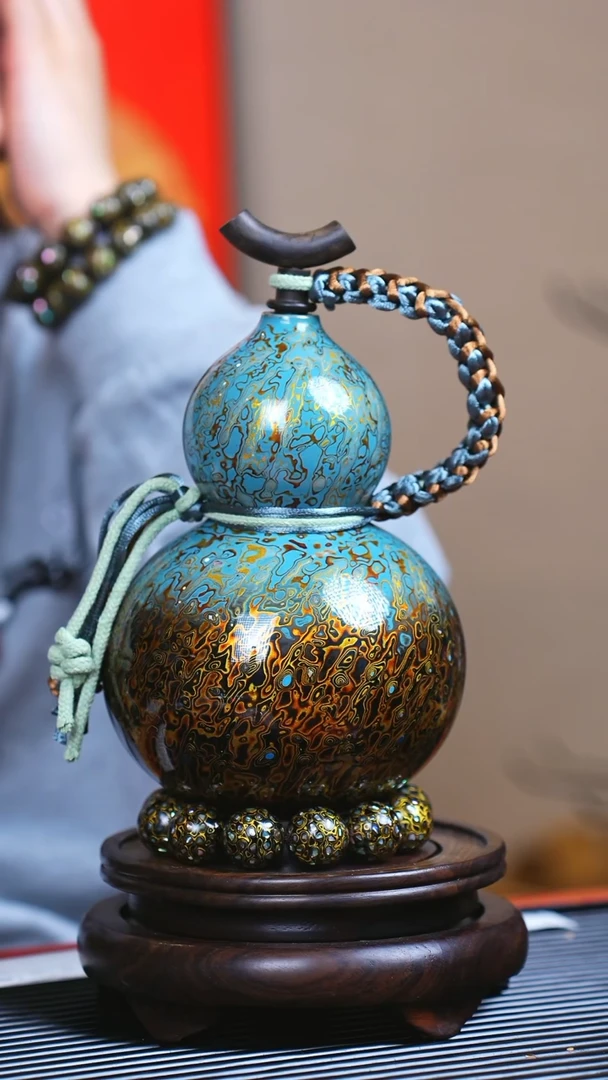 【闪购商品】JM078情人礼臻选大漆酒葫芦