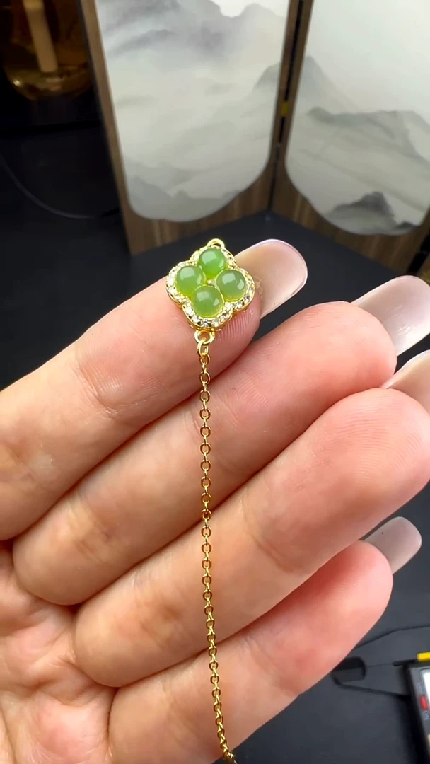 未镶嵌手链和田玉JJD1118013多样性发一