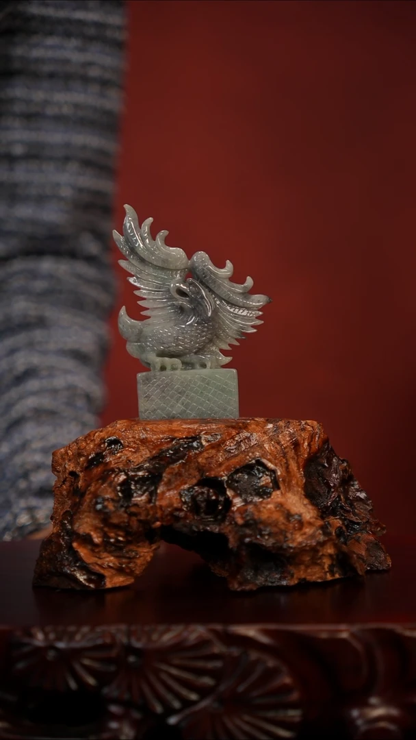 未镶嵌摆件翡翠大鹏展翅精品小摆