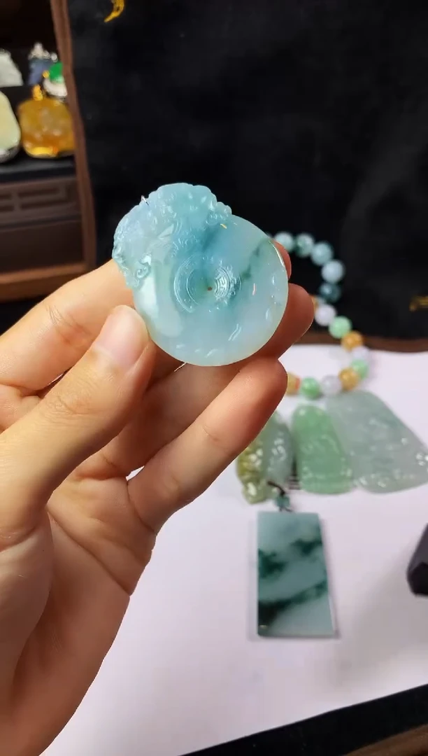 未镶嵌定制翡翠S毛货不退不换