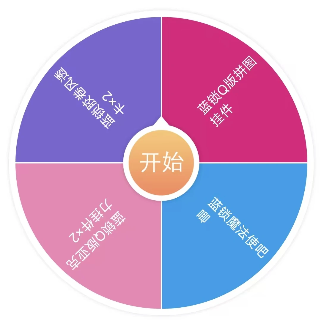 【日谷】蓝色监狱清仓大转盘1/4大转盘