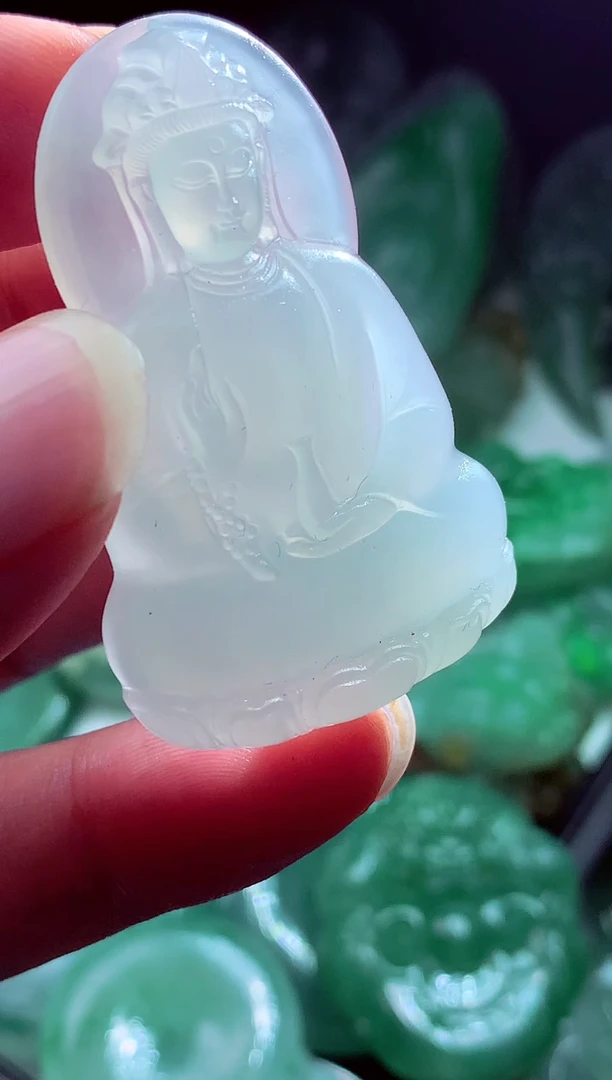 未镶嵌定制翡翠秀*#翡翠毛货定制