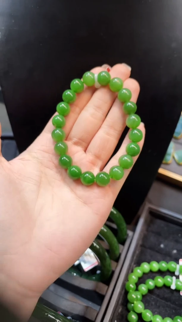 【闪购商品】和田玉手串未镶嵌10MM 多样性发一Z