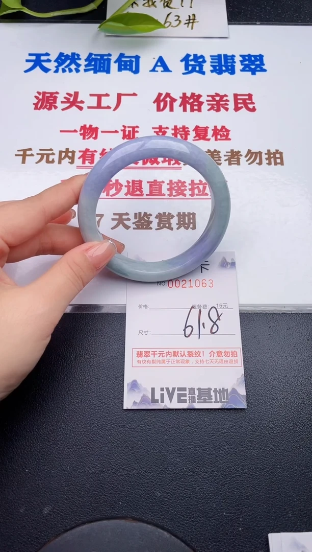 未镶嵌手镯翡翠63