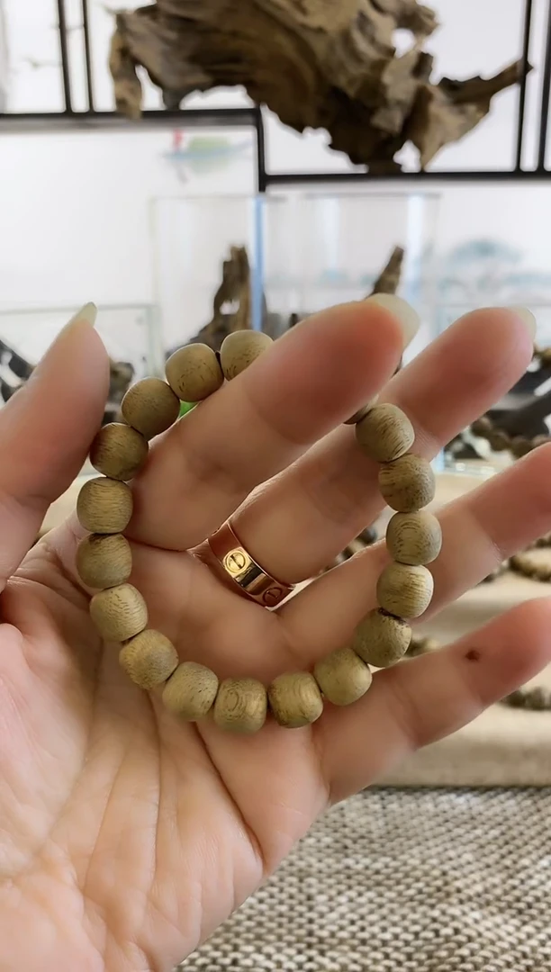 【闪购商品】沉香手串文莱老料入门10MM桶珠手串