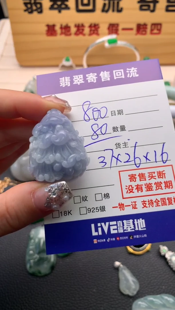 【闪购商品】翡翠颈饰未镶嵌21012399