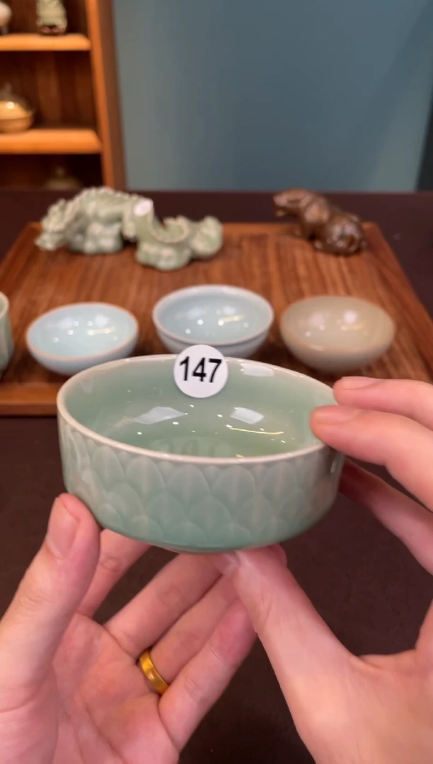 147物衍山坊多层莲瓣普洱杯