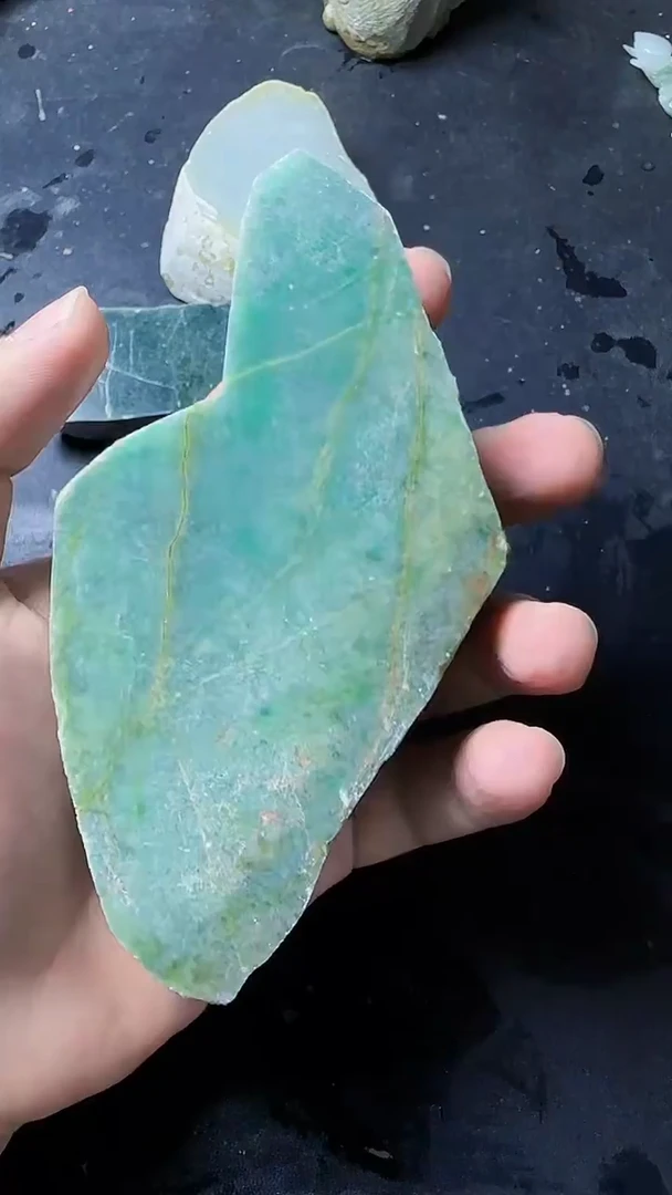 翡翠未镶嵌颈饰100翡翠